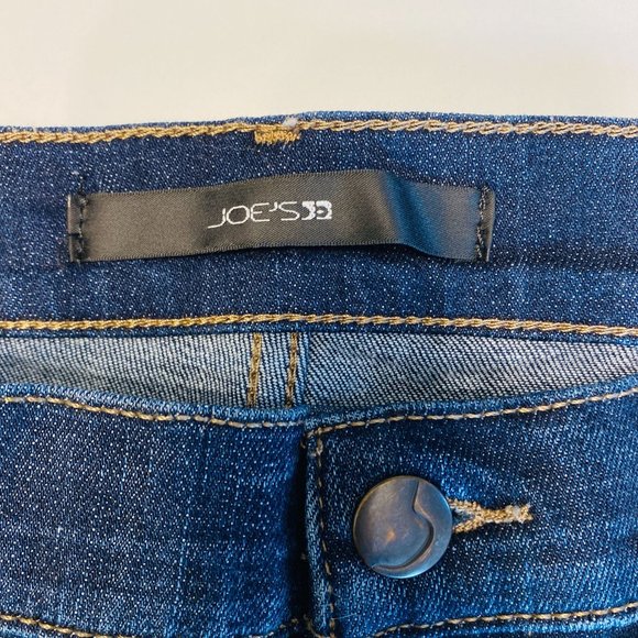 Joes Jeans Denim Shorts Women Roll Cuff Size 31 Waist - Picture 2 of 10